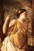 POUSSIN, Nicolas The Inspiration of the Poet (detail) af oil painting picture wholesale